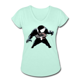 Character #19 Women's Tri-Blend V-Neck T-Shirt - mint