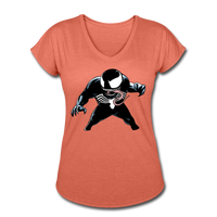 Character #19 Women's Tri-Blend V-Neck T-Shirt - heather bronze