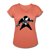 Character #19 Women's Tri-Blend V-Neck T-Shirt - heather bronze