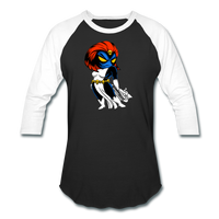 Character #20 Baseball T-Shirt - black/white