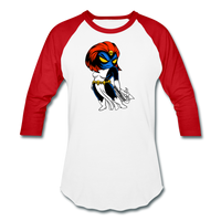 Character #20 Baseball T-Shirt - white/red