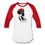 Character #20 Baseball T-Shirt - white/red