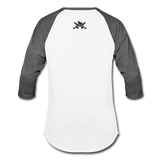 Character #20 Baseball T-Shirt - white/charcoal