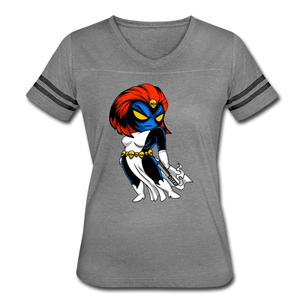 Character #20 Women’s Vintage Sport T-Shirt - heather gray/charcoal