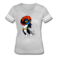 Character #20 Women’s Vintage Sport T-Shirt - heather gray/white