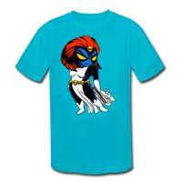 Character #20 Kids' Moisture Wicking Performance T-Shirt - turquoise