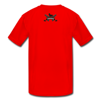 Character #20 Kids' Moisture Wicking Performance T-Shirt - red