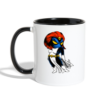 Character #20 Contrast Coffee Mug - white/black