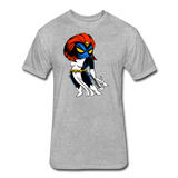 Character #20 Fitted Cotton/Poly T-Shirt by Next Level - heather gray