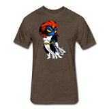 Character #20 Fitted Cotton/Poly T-Shirt by Next Level - heather espresso