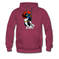 Character #20 Men’s Premium Hoodie - burgundy