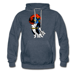 Character #20 Men’s Premium Hoodie - heather denim