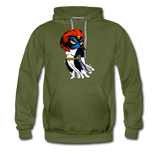 Character #20 Men’s Premium Hoodie - olive green