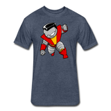 Character #21 Fitted Cotton/Poly T-Shirt by Next Level - heather navy
