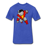 Character #21 Fitted Cotton/Poly T-Shirt by Next Level - heather royal