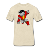 Character #21 Fitted Cotton/Poly T-Shirt by Next Level - heather cream