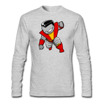 Character #21 Men's Long Sleeve T-Shirt by Next Level - heather gray