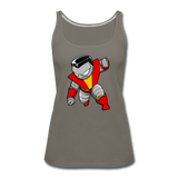 Character #21 Women’s Premium Tank Top - asphalt gray