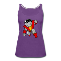 Character #21 Women’s Premium Tank Top - purple