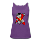 Character #21 Women’s Premium Tank Top - purple