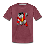 Character #21 Kids' Premium T-Shirt - heather burgundy