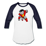 Character #21 Baseball T-Shirt - white/navy