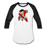 Character #21 Baseball T-Shirt - white/black
