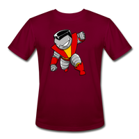 Character #21 Men’s Moisture Wicking Performance T-Shirt - burgundy