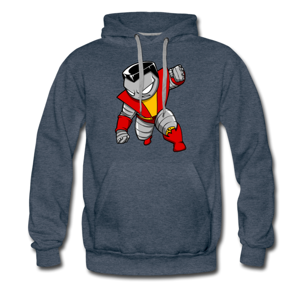 Character #21 Men’s Premium Hoodie - heather denim