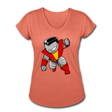 Character #21 Women's Tri-Blend V-Neck T-Shirt - heather bronze
