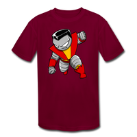 Character #21 Kids' Moisture Wicking Performance T-Shirt - burgundy