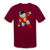 Character #21 Kids' Moisture Wicking Performance T-Shirt - burgundy