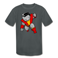 Character #21 Kids' Moisture Wicking Performance T-Shirt - charcoal