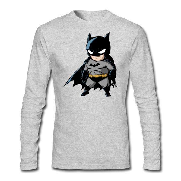 Character #22 Men's Long Sleeve T-Shirt by Next Level - heather gray