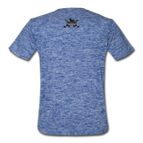 Character #22 Men’s Moisture Wicking Performance T-Shirt - heather blue