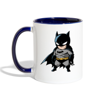 Character #22 Contrast Coffee Mug - white/cobalt blue