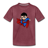 Character #23 Kids' Premium T-Shirt - heather burgundy