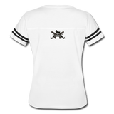 Character #22 Women’s Vintage Sport T-Shirt - white/black