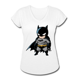 Character #22 Women's Tri-Blend V-Neck T-Shirt - white