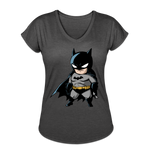 Character #22 Women's Tri-Blend V-Neck T-Shirt - deep heather