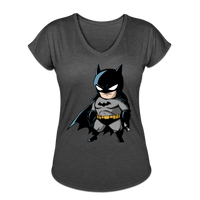 Character #22 Women's Tri-Blend V-Neck T-Shirt - deep heather