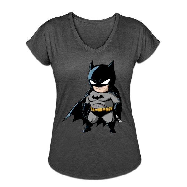 Character #22 Women's Tri-Blend V-Neck T-Shirt - deep heather