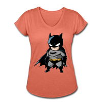 Character #22 Women's Tri-Blend V-Neck T-Shirt - heather bronze