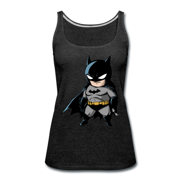 Character #22 Women’s Premium Tank Top - charcoal gray