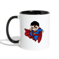 Character #23 Contrast Coffee Mug - white/black