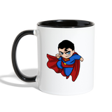 Character #23 Contrast Coffee Mug - white/black
