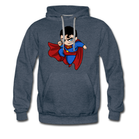 Character #23 Men’s Premium Hoodie - heather denim
