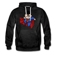 Character #23 Men’s Premium Hoodie - charcoal gray
