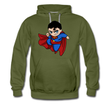 Character #23 Men’s Premium Hoodie - olive green