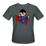 Character #23 Men’s Moisture Wicking Performance T-Shirt - charcoal